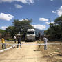 Arrivée du camion avec container à Igunga.