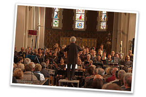 Woshkoor in de kerk H. Familie te Schiplaken