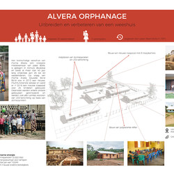 Infopaneel weeshuis Mama Alvera Kishuro