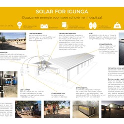Solar for Igunga info panel