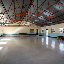 Inside the refectory (built in 2011)
